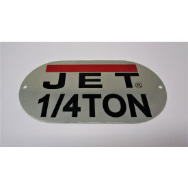 JET® Capacity Label For Jsh-550 JSH550-1 JSH550-1