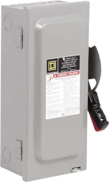 Safety Switch: NEMA 1, 30 Amp, 600VAC MPN:HU361N