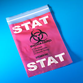 STAT Red Specimen Transport Bag 6