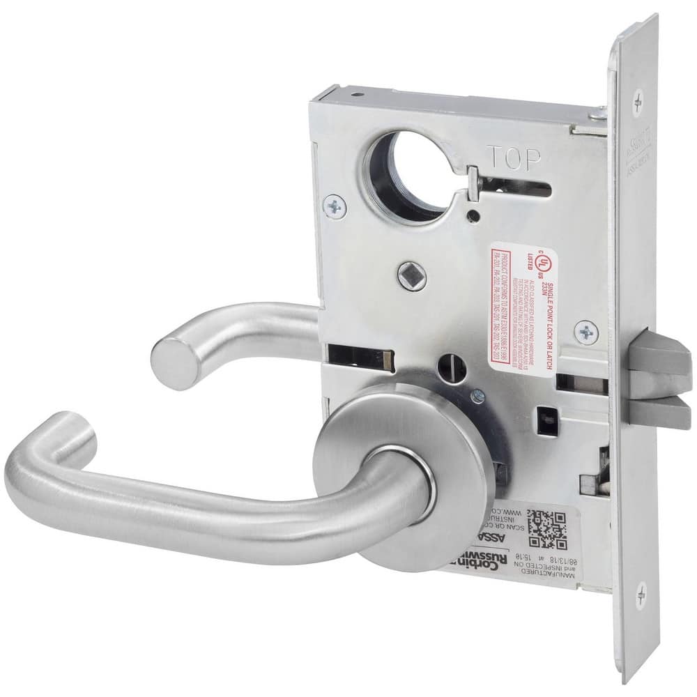 Lever Locksets, Lockset Type: Passage , Key Type: Keyed Different , Back Set: 2-3/4 (Inch), Cylinder Type: None , Material: Metal  MPN:ML2010 LSA 626