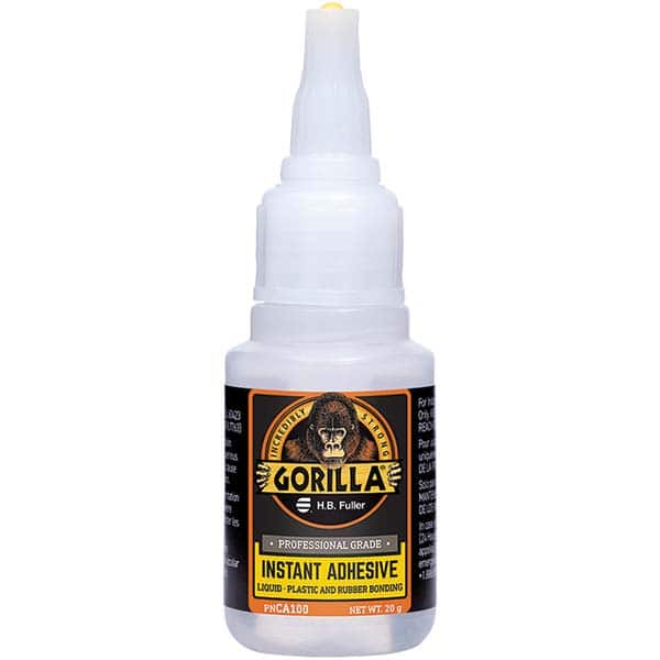 Adhesive Glue: 20 g Squeeze Bottle, Clear MPN:CA100