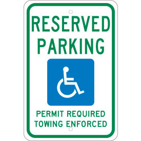 NMC TMS306J Traffic Sign Reserved Parking Arkansas 18