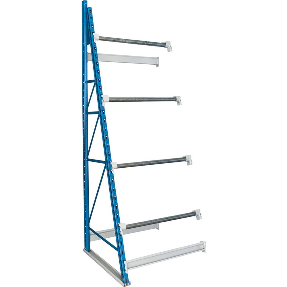 Reel & Spool Racks, Adjustment Type: Bracket , Assembled: No , Mobility: Stationary , Capacity: 6000 lb , Depth (Inch): 36  MPN:HRR3636123-4A-P