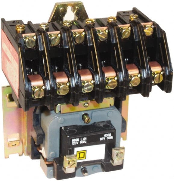 No Enclosure, 6 Pole, Electrically Held Lighting Contactor MPN:8903LO60V02