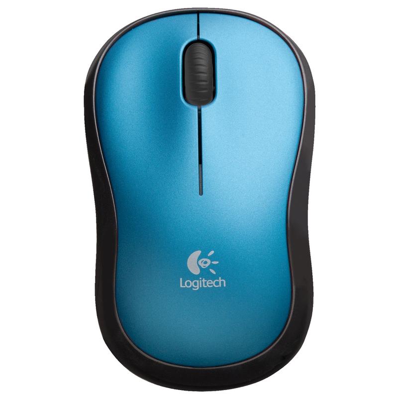 Logitech M185 Wireless Mouse, Blue, 910-003636 (Min Order Qty 4) MPN:910-003636