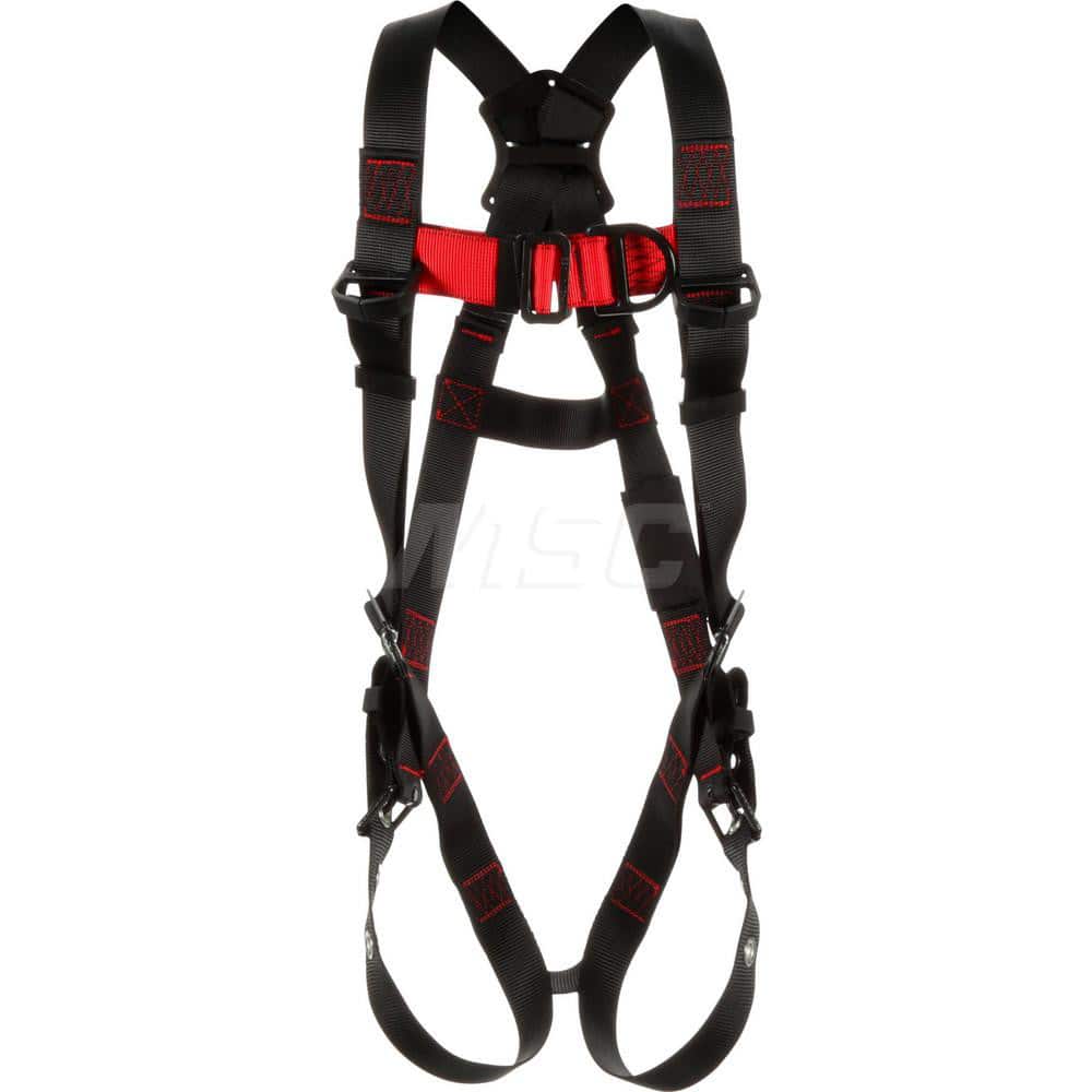 Fall Protection Harnesses: 420 Lb, Vest & Climbing Style, Size Medium & Large, Polyester MPN:7100184610