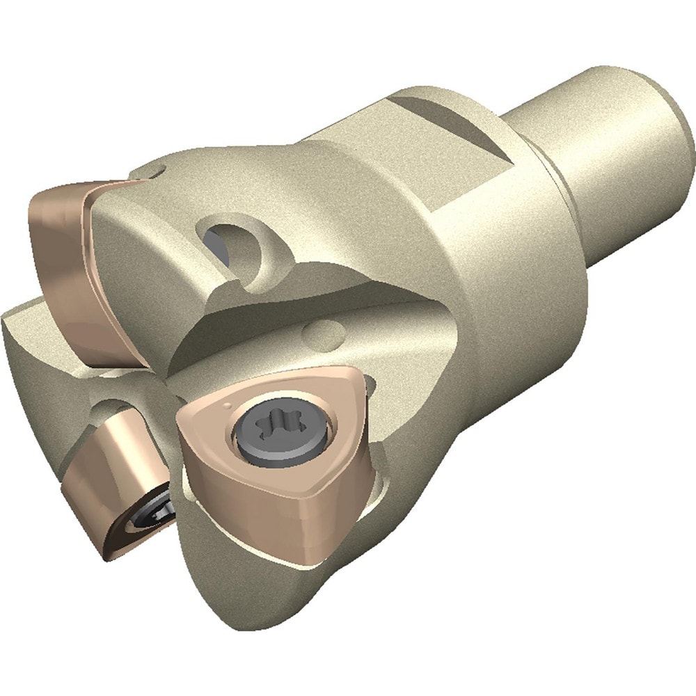 Indexable High-Feed End Mills, Minimum Cutting Diameter (Inch): 1-1/2 , Cutting Diameter (Decimal Inch): 1.5000 , Maximum Cutting Diameter (Inch): 1-1/2  MPN:2900W83