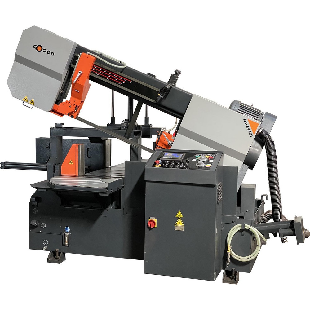 Horizontal Bandsaws, Machine Style: Automatic , Drive Type: Hydraulic , Angle of Rotation: 60  MPN:NC-510MG