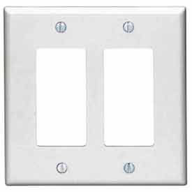 Leviton 80609 2-Gang Decora/GFCI Device Decora Brown - Pkg Qty 25 80609