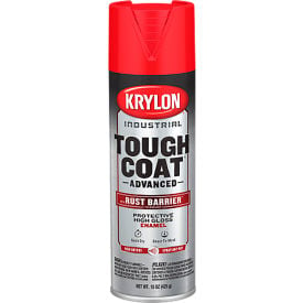 Krylon® Tough Coat Advance  Spray Paint w/ Rust Barrier Technology 20 oz. Gloss Bright Red - Pkg Qty 6 K00649008