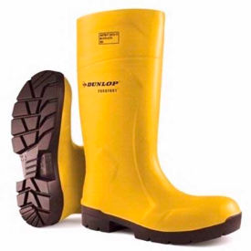 Dunlop®Food Pro Purofort® Yellow Steel Toe Boot Polyurethane Size 8 EA61231-8