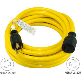 Conntek 20552 50' 20A  Locking System Extension Cord with NEMA L5-20P/R 20552******