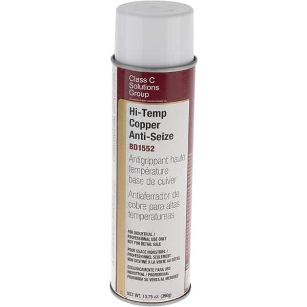 Anti-Seize Anti-Seize Lubricant: 20 oz Aerosol Can MPN:BD1552-1