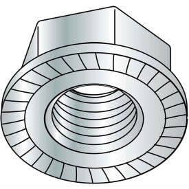 1/2-13  Serrated Flange Hex Lock Nuts Case Hardened HR15N 78/90 Zinc Bake Pkg of 250 50NR