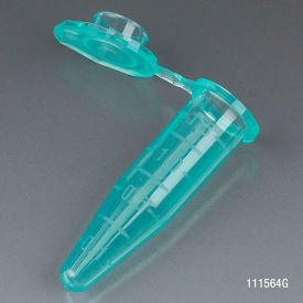 Microcentrifuge Tube 1.5mL Polypropylene Green Stand-Up Zipbag MG 500/Pack 111564G