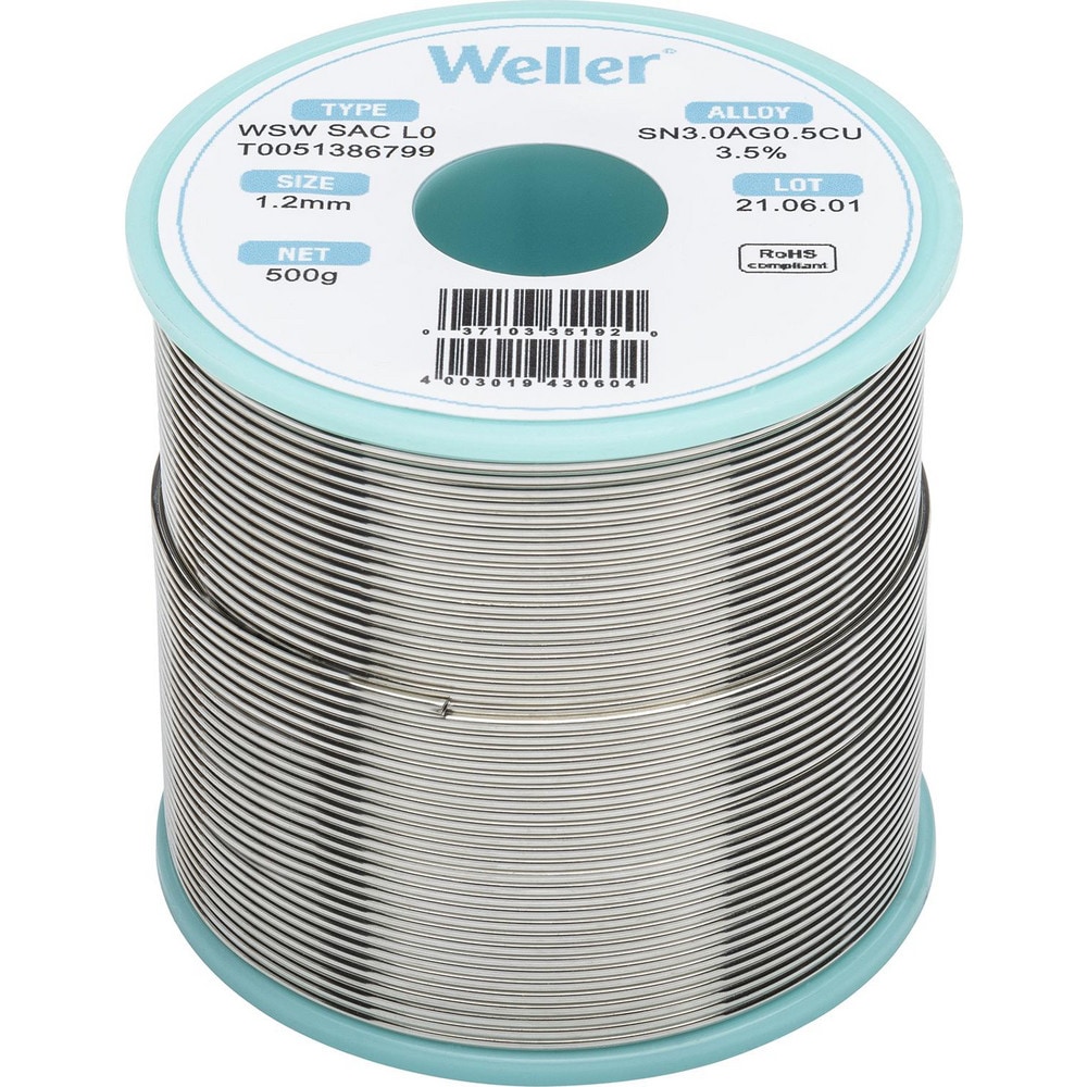 Solder, Solder Type: Lead Free , Material: Alloy , Container Type: Spool , Container Size: 500 g , Minimum Melting Temperature: 422.6  MPN:T0051386799