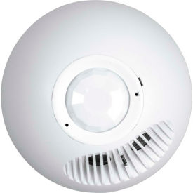 Hubbell OMNI PIR/Ultrasonic Ceiling Low Voltage Sensor with 500 Sq Ft Range Off White OMNIDT500