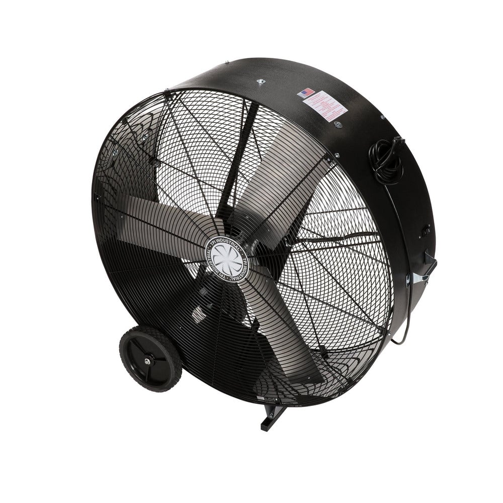 Blower Fans & Coolers, Blower Fan Type: Portable , Type: Steel Spiral Wire , Blade Length (Inch): 42 , Air Flow: 9000CFM , Drive Type: Direct  MPN:PBX42D