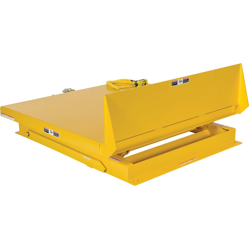 Lift & Tilt Workstation Table: 6,000 lb Capacity, 44 ° MPN:ULTT-5448-6-YEL