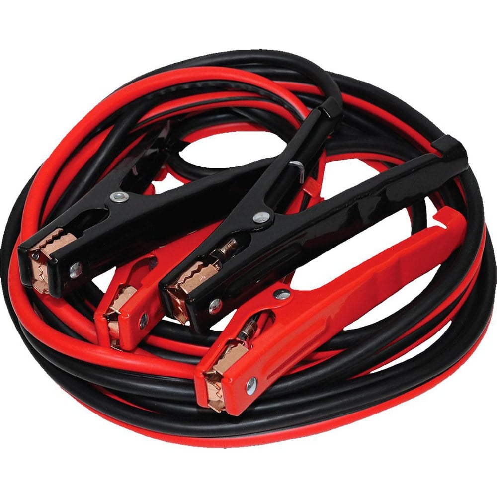 Booster Cables, Cable Type: Booster Cable , Wire Gauge: 8 , Wire Material: Copper Clad Aluminum , Cable Length: 16.000 , Cable Color: Black, Red  MPN:38098