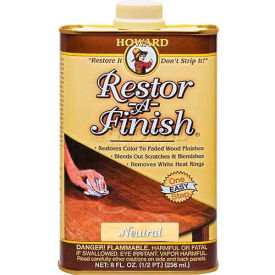 Howard Restor-A-Finish Neutral 8 oz. Can 12/Case RF1008