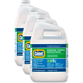 Comet® Disinfecting-Sanitizing Bathroom Cleaner Citrus Scent 1 Gallon Bottle 3/Case 22570