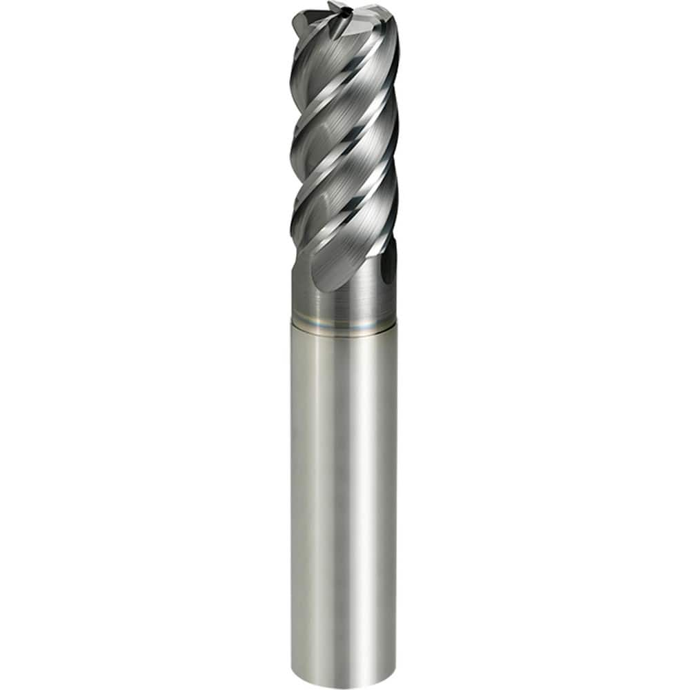 Corner Radius & Corner Chamfer End Mills, Mill Diameter (Decimal Inch): 0.6299 , Mill Diameter (mm): 16.00 , Number Of Flutes: 5 , Length of Cut (mm): 34.0000  MPN:10614419