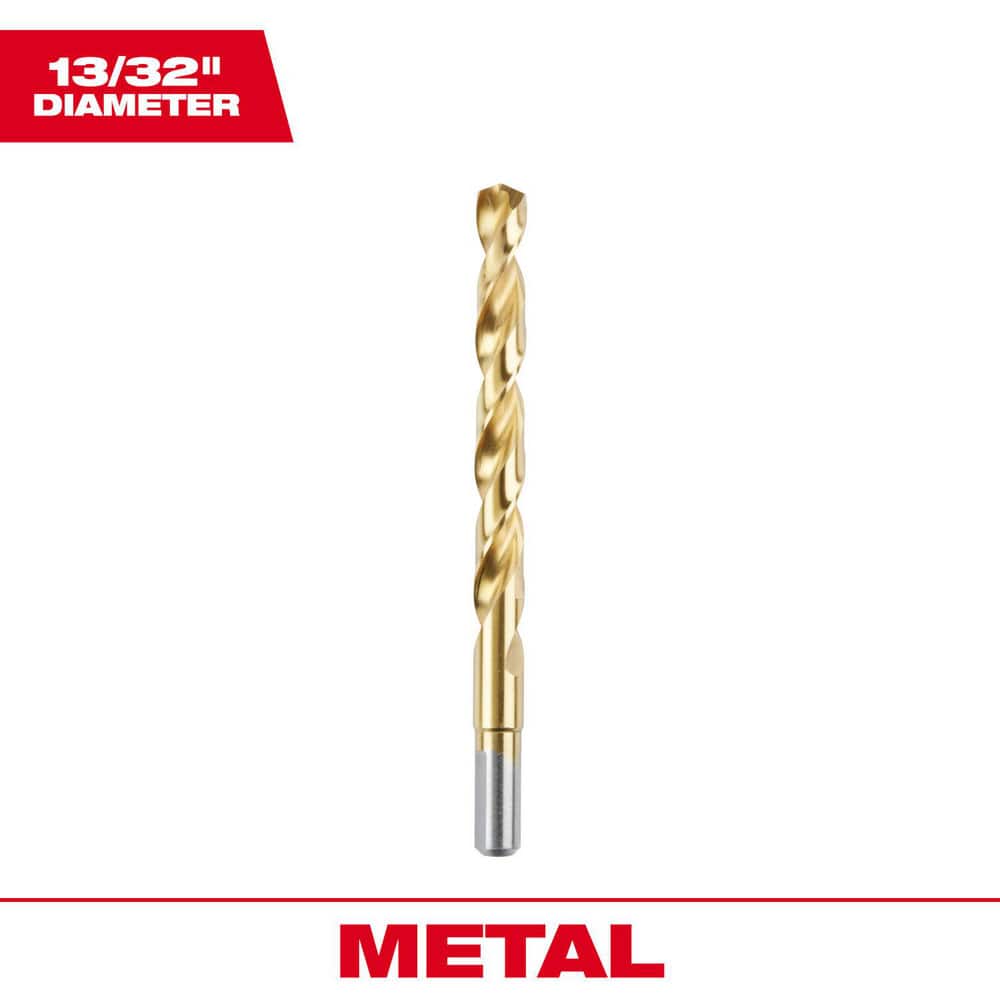 Jobber Length Drill Bits, Drill Bit Size (Inch): 13/32 , Drill Bit Material: High Speed Steel , Cutting Direction: Right Hand  MPN:48-89-2223