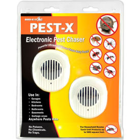 Bird-X Pest-X Rodent and Crawling Insect Deterrent Device Pack of 2 - PX-110-2 PX-110-2