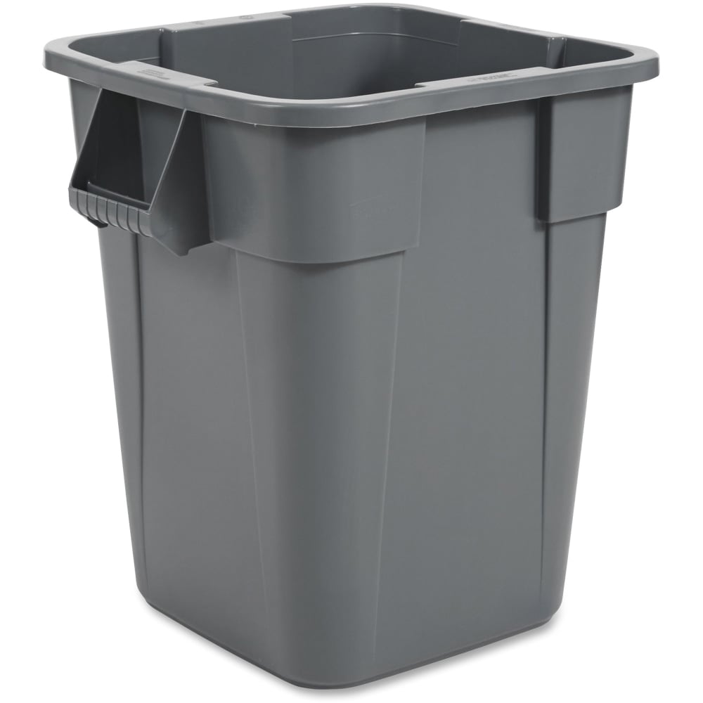 Rubbermaid Commercial Brute Square Containers, 40 Gallons, Gray MPN:353600GY