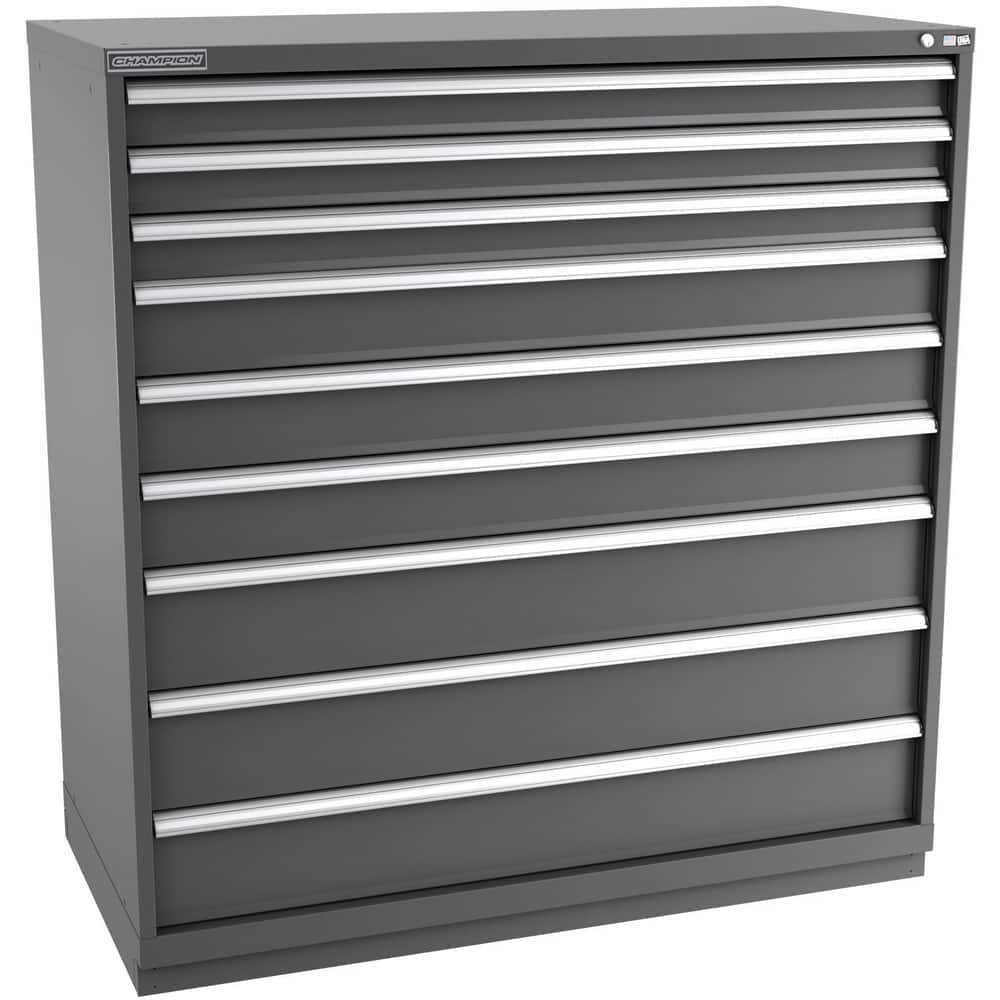 Storage Cabinets, Cabinet Type: Welded Storage Cabinet , Cabinet Material: Steel , Width (Inch): 56-1/2 , Depth (Inch): 22-1/2 , Cabinet Door Style: Solid  MPN:DS2700901ILC-DG