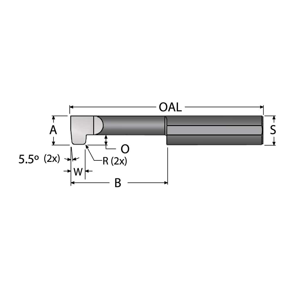 Grooving Tool: O-Ring MPN:GOR174-12