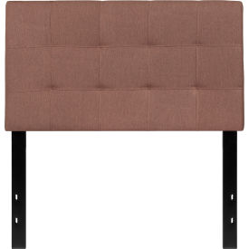 Flash Furniture Bedford Tufted Upholstered Headboard in Camel Twin Size HB1704-T-C-GGHG-