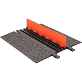 Guard Dog® Low Profile 3 CH - Orange Lid/Black Base - ADA Ramps GD3X75-O/B