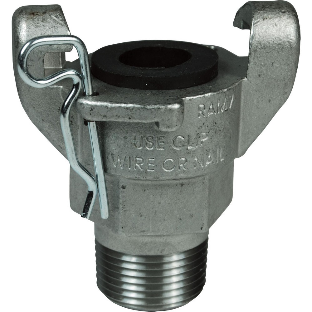 Universal Hose Couplings, Type: Male Ends , Material: 316 Stainless Steel , Thread Size: 1 , Thread Standard: NPT , Connection Type: Threaded  MPN:RAM12