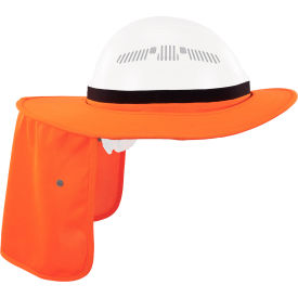 Ergodyne® Chill-Its® 6661 Universal Hard Hat Brim with Neck Shade One Size Orange 12722