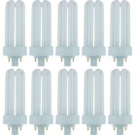 Sunlite® PLD Fluorescent Bulb GX24q3 Base 26W 1800 Lumens 3000K Warm White Pack of 10 40577-SU