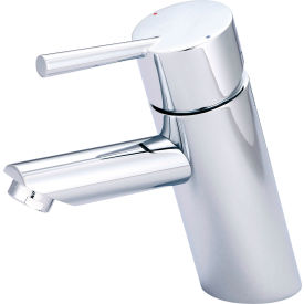 Olympia i2 L-6055 Single Lever Bathroom Faucet with Push Down Drain Polished Chrome L-6055