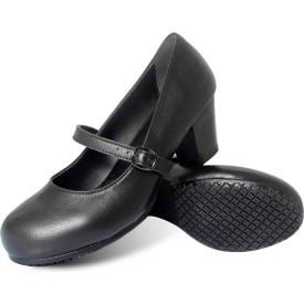 Genuine Grip® Women's Dress Mary Jane Shoes Size 5.5M Black 8200-5.5M