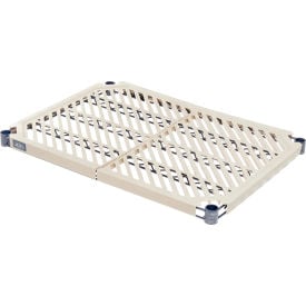 Nexel® Nexelite® Vented Plastic Mat Shelf 30