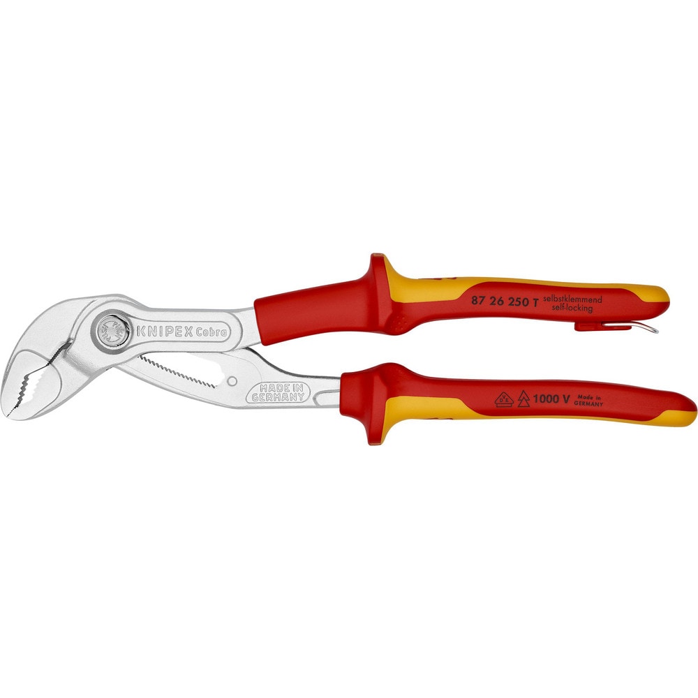 Tongue & Groove Pliers, Joint Type: Groove , Type: Pump Pliers , Overall Length Range: 9 to 11.9 in , Side Cutter: No  MPN:87 26 250 T