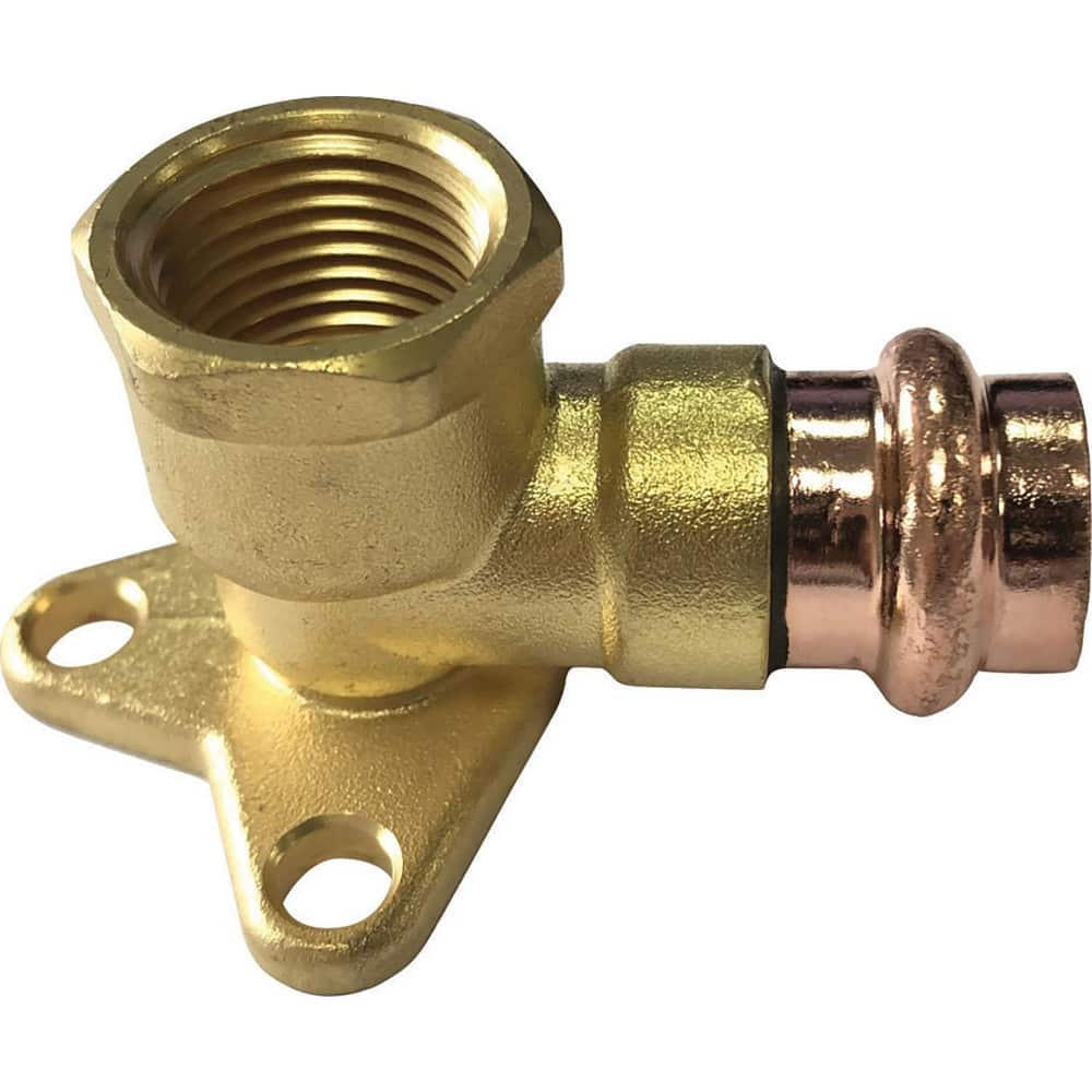 Copper Pipe Fittings, Fitting Type: 90 Degree Drop Ear Elbow , Fitting Size: 3/4 , Style: Press Fitting , Connection Type: Push to Connect, Thread  MPN:MB24610