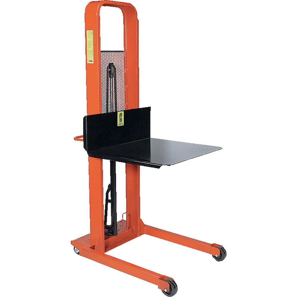 Manually Operated Lifts, Lift Type: Steel Stacker Lift , Type: Stacker , Load Capacity: 100lb , Load Capacity (Lb. - 3 Decimals): 100.000  MPN:260051