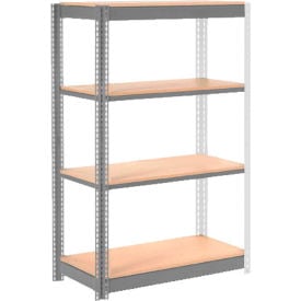 GoVets 4 Shelf Standard Duty Boltless Shelving Add On 36