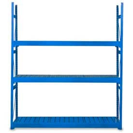 Equipto V-Grip 3 Level Bulk Storage Rack Steel Deck Add On 96