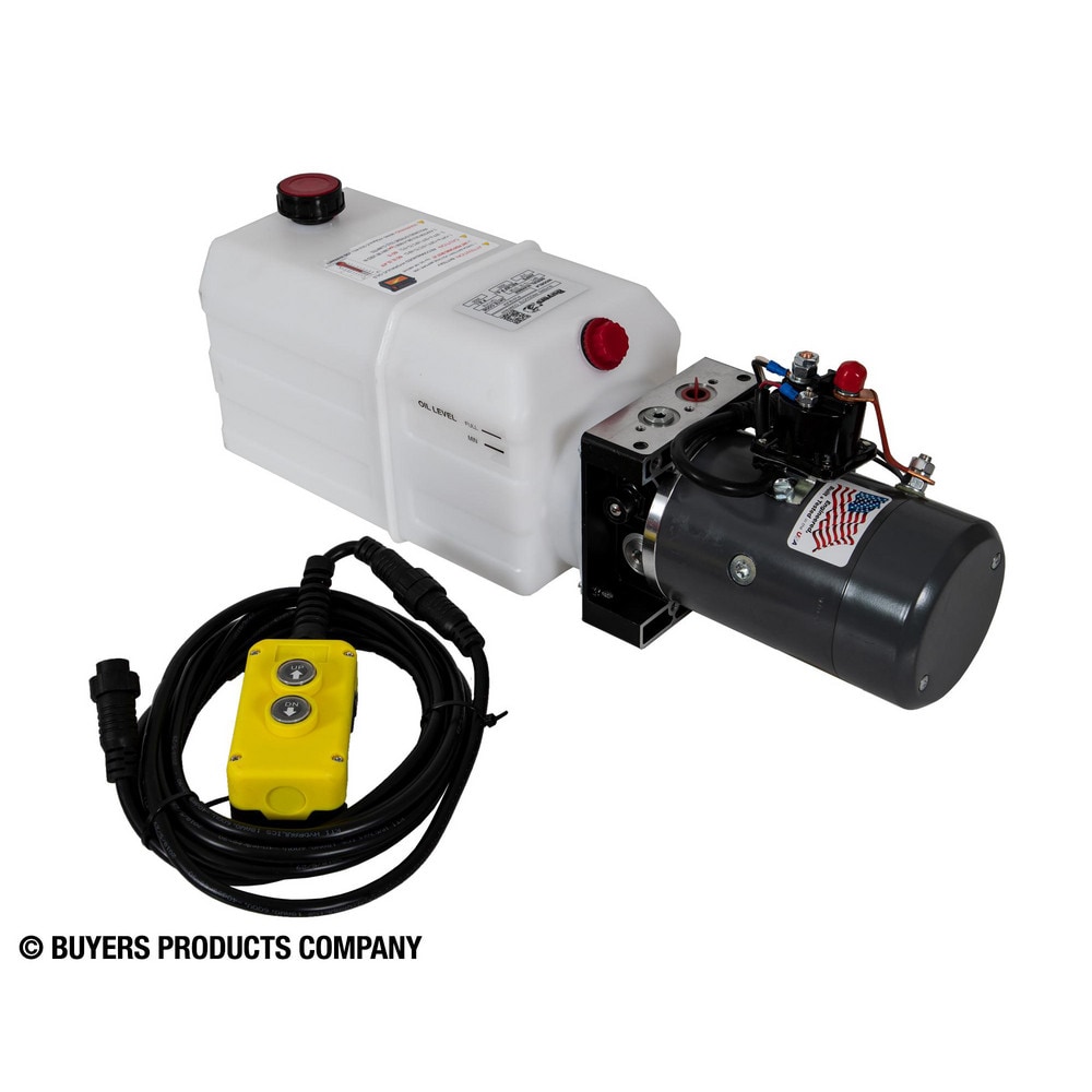 Hydraulic Power Units, Maximum Working Pressure: 2500.000psi , Maximum Flow Rate: 0.0GPM , Tank Capacity: 1.5gal , Voltage: 12.00V , Phase: None  MPN:PU319LRA