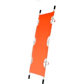 Kemp USA Folding Pole Stretcher Orange 10-991-ORG