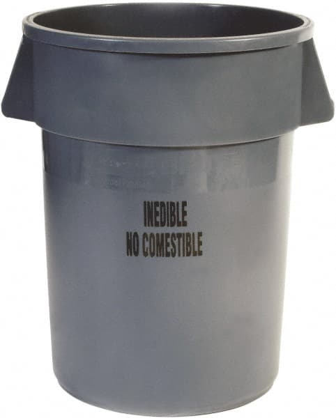 Food Storage Container: Resin, Round MPN:FG264356GRAY