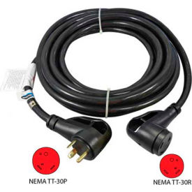 Conntek 15364 50-Feet 30-Amp Ergo Grip RV Extension Cord with NEMA TT-30P/R 15364