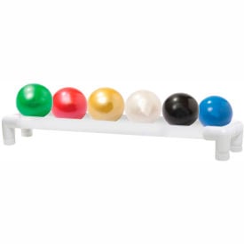 Thera-Band™ Soft Weights™ Ball with 1-Tier PVC Rack 6 Color Set 10-3159